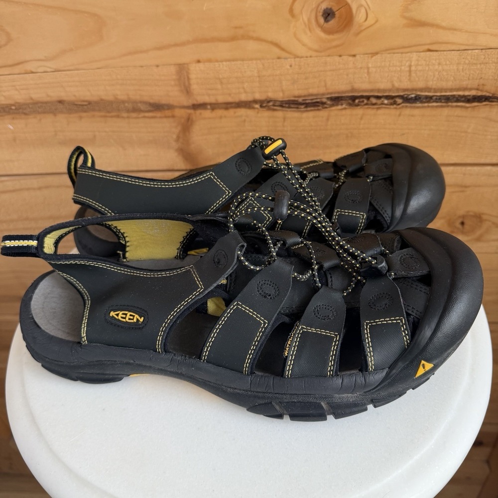 Keen Hiking H2 Sandals Men's 12 Black Gorpcore Outdoor Water Sport Strappy